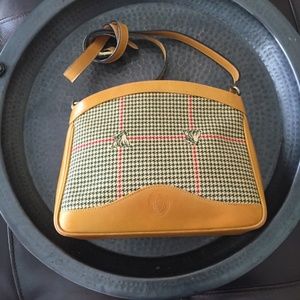 Cross Leather shoulder handbag